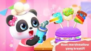 Bayi Panda 🐼  Membuat Kue Lezat, Donat, Kue Ulang Tahun, Permen - BabyBus - Mix Mix Productions