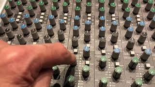 SSL AWS Delta Cue mix and Headphones