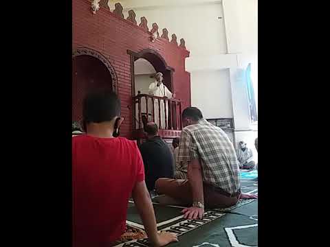 الشيخ اشرف سعيد والمؤذن الشيخ مجدى ابو قاسم خطبة الجمعة مسجد الصفا بلقاس