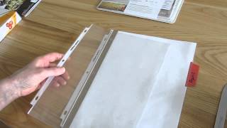 Getting Organized tab instructions