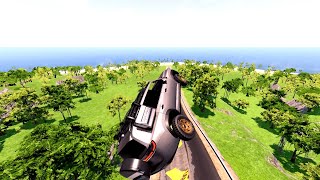 BeamNG.drive Car Jumps & High-Speed Crashes #16 | Ultra-Realistic Crash Compilation