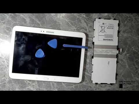 S0E5 - Jak naprawić uszkodzony tablet Samsung Galaxy Tab 3 10.1 - Wymiana baterii - cz 2