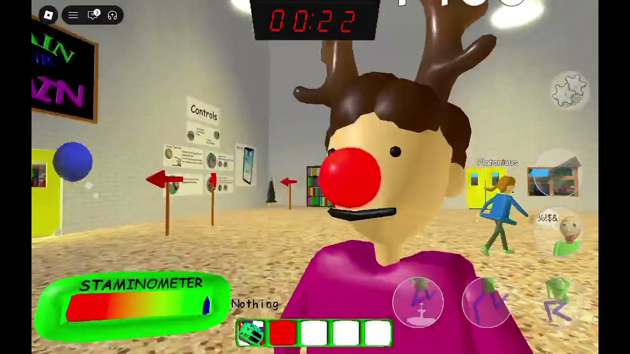 Я должен спрятаться на балди меня ищет