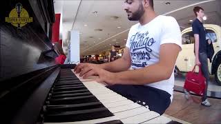 This Guy Plays Piano Very Beautifully Prague Airport   Maan Part   3