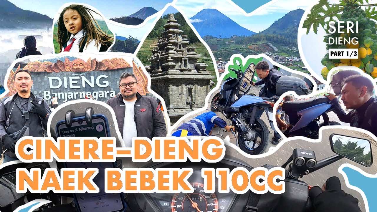 Touring Ngakak ke Dieng: Setahun Gak Gas, Sekalinya Jalan Motornya Nangis! (SERI DIENG Part 1/3)