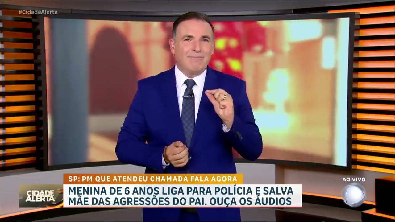 Criança de 6 anos aciona polícia e salva mãe das agressões do pai | CIDADE ALERTA