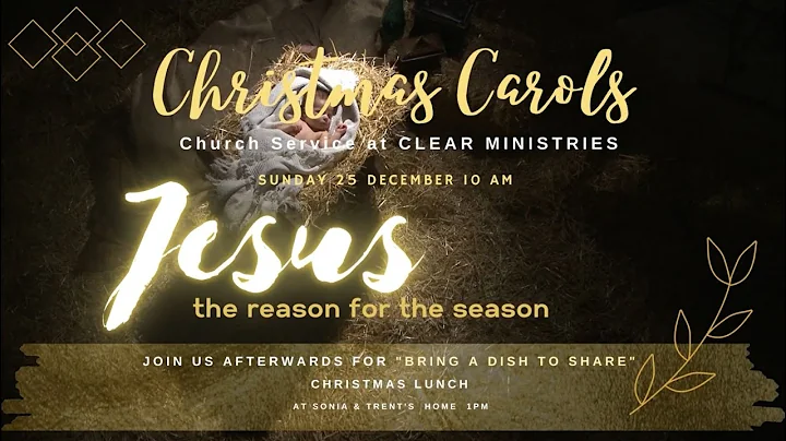 Clear Christmas Carols With Guest Speaker Dr Peter...