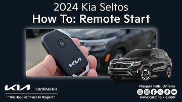 Refreshed 2024 Kia Seltos | How To Use Your Remote Start!