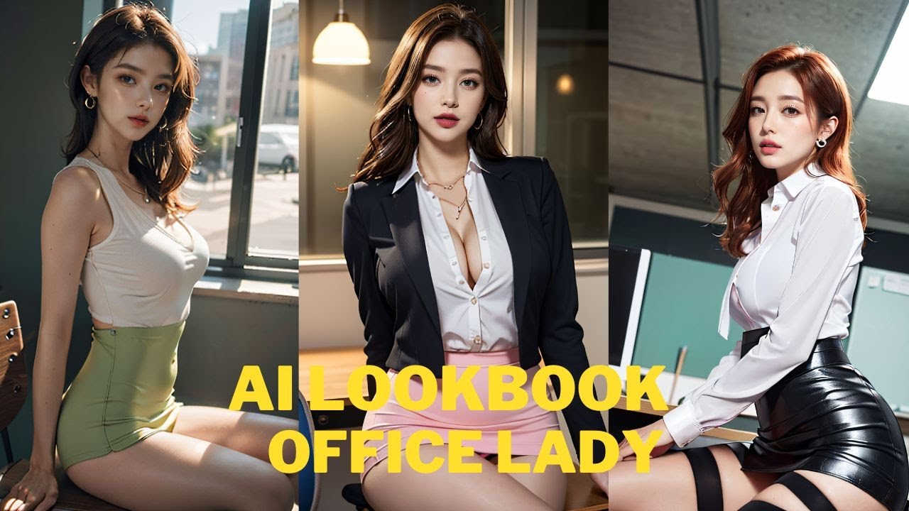 Ai lookbook She's so sexy to me, office lady, boss - YouTube