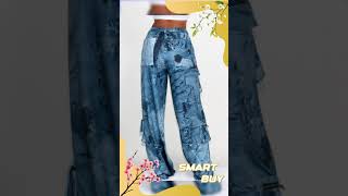 TIE DYE PRINT CARGO CASUAL PANTS