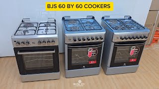 BJS 60 by 60 COOKERS Elegance Exellence and Everest Models