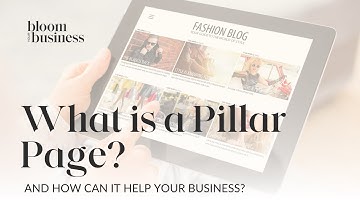 What is a Pillar Page? | SEO Strategy for Better Rankings