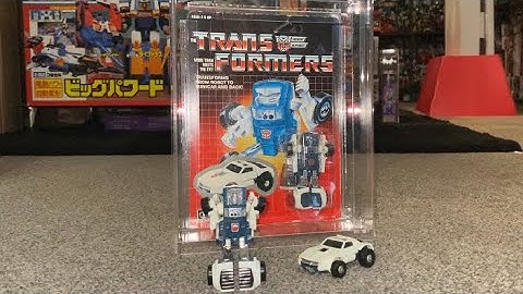 Transformers generation one tailgate review. G1 vintage complete collection comparison box Mosc