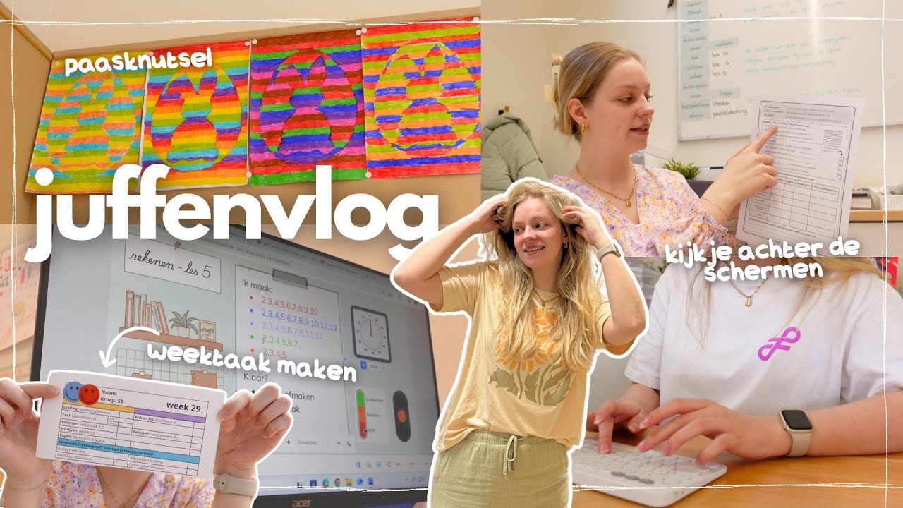 veel administratie en kletsen over lesideeën | dagen in mijn leven als juf