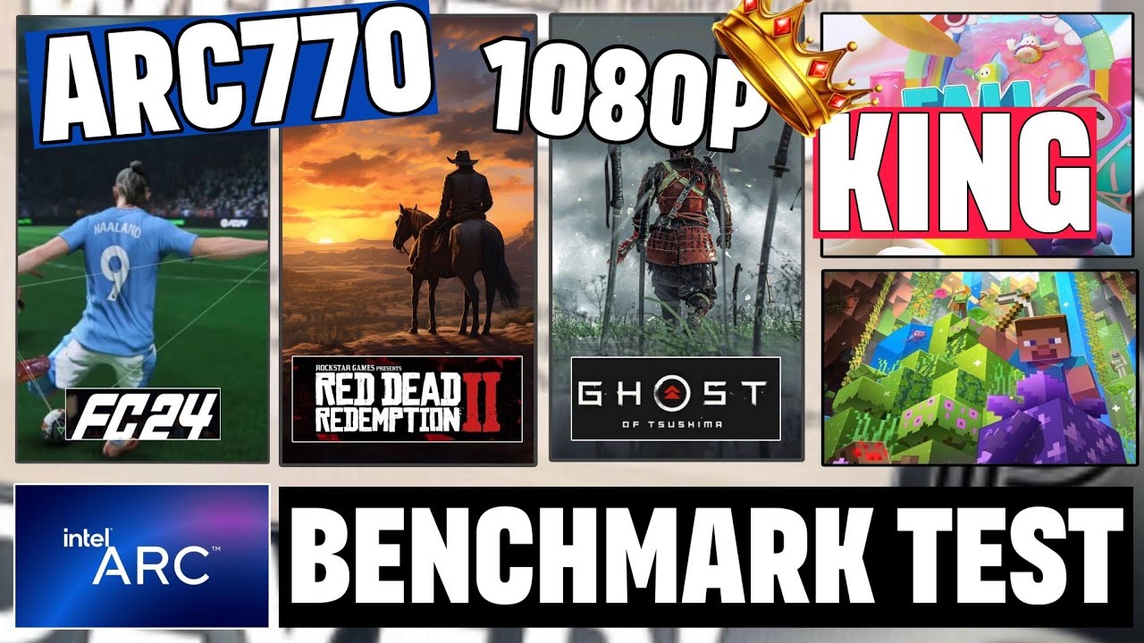 Intel ARC A770 Benchmark Test in August 2024 - YouTube