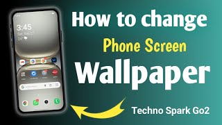 Tecno Spark Go 2 Wallpaper Change | New Settings 2026 | Hindi Tutorial By @gyanrabindra  screenshot 5