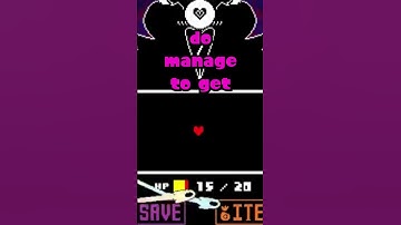 Undertale Without Damage Is Nearly Impossible