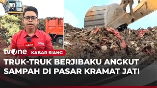Download lagu Kekurangan Armada Menimbulkan Penumpukan Sampah di Pasar Induk Kramat Jati | Kabar Siang