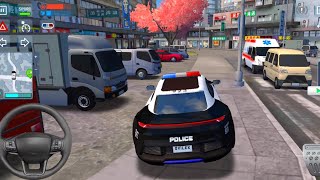 EV Car Driving Gameplay In Shanghai Police Sim 🚔 2022.