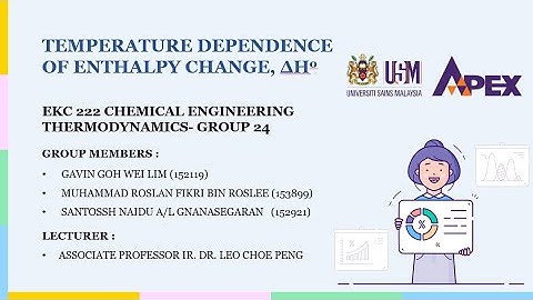 EKC 222 Group 24 -Temperature Dependence of ΔH°