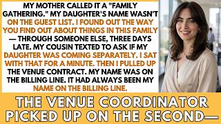Full My Parents Excluded My Daughter From the Family Reunion — So I Canceled the Venue I Was Paying For News