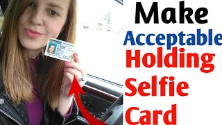 How To Make Acceptable Proof | Holding Selfie | ID Card Kaise Banaye | By Sami Ullah Official screenshot 3
