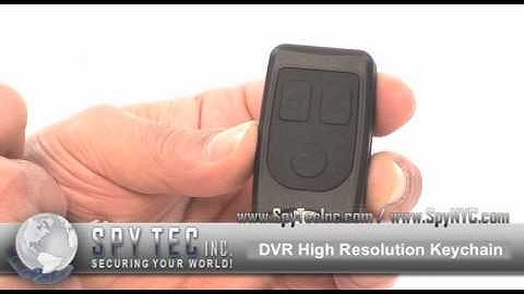 Car Keychain / Remote Hidden Camera Review