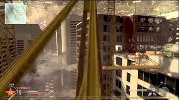 EPIC THROWING KNIFE GWK ACROSS HIGHRISE...!