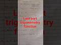 #Trigonometry function #Last part #Shorts