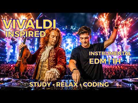 Vivaldi Meets EDM - 1 Hour - Epic Classical x Festival Music Mix | Powerful Focus & Deep Work Music