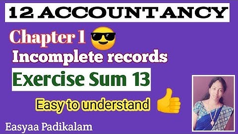 12 Accounts - Chapter 1 - Sum 13