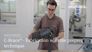 C-Brace® Leg Orthosis - Fabrication with the prepreg technique (4/4) | Ottobock