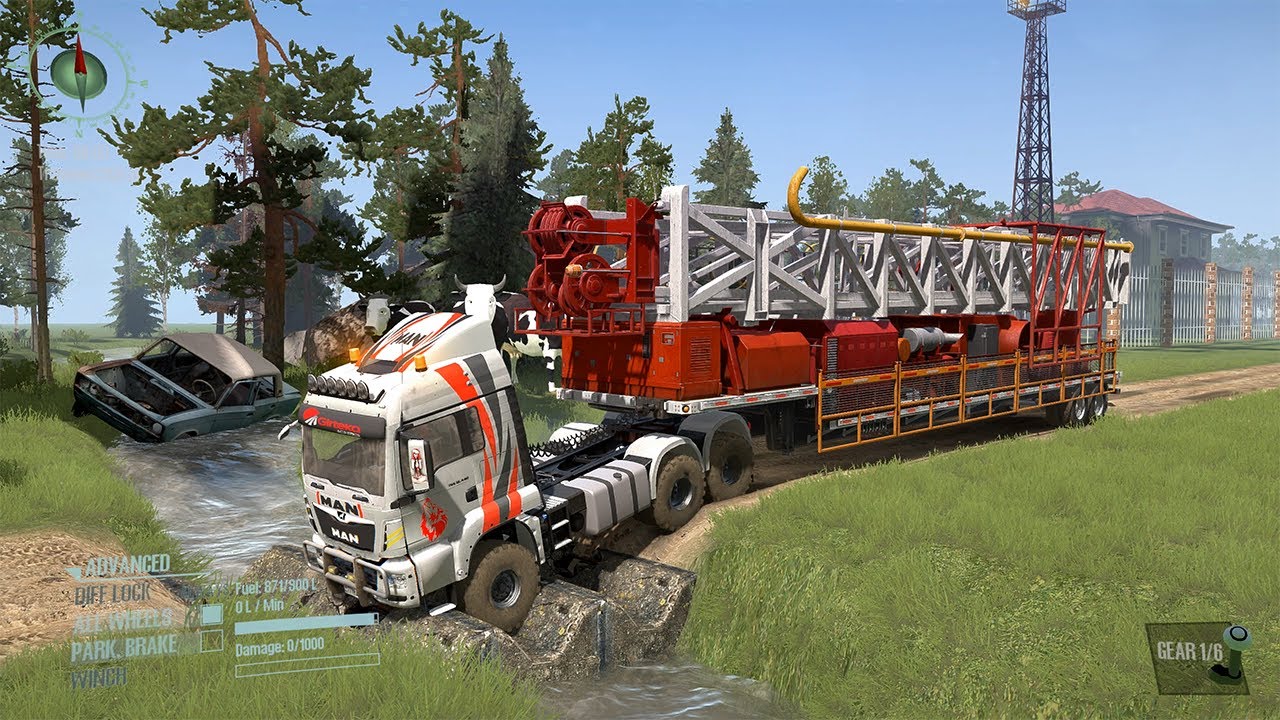 MudRunner Mod Truck GamePlay | Realistic Off-Road Driving Simulator | Game Daily.27 