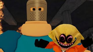 BARRY'S PRISON RUN! (SCARY OBBY) fnf Lemon Demon Vs BARRY'S PRISON All JUMPSCARES & WALKTHROUGH