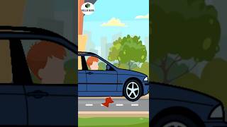 Don't throw garbage on the road #ytshorts #animation #halloween
