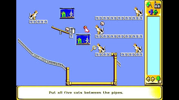 The Incredible Machine 2 (Sierra On-Line Inc.) (1994) - Tutorial Puzzles [HD]