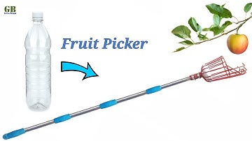 Make Fruit Picker Using Plastic Bottle | DIY Plastic Bottle Garden Life Hacks