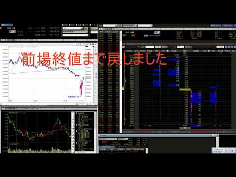 板読み鑑賞～日揮（1963）20181108後場寄り