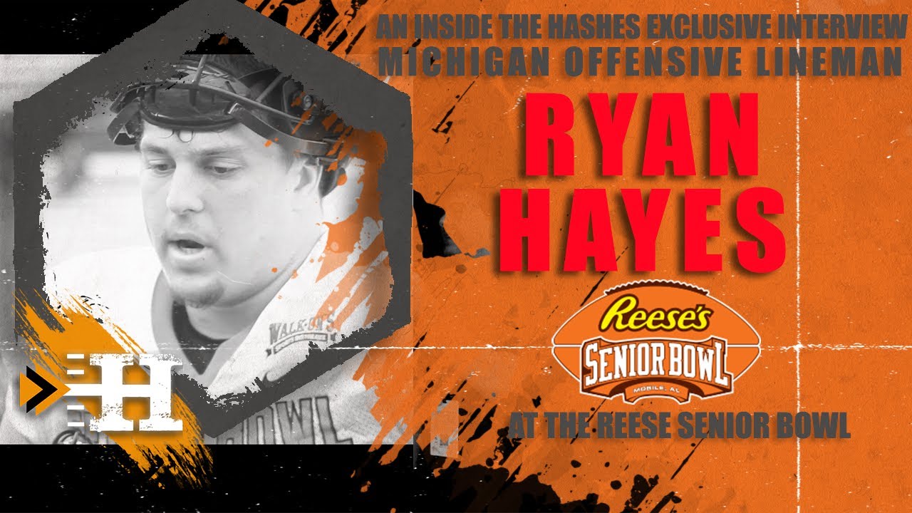 Exclusive: Michigan OL Ryan Hayes after the Reese's Senior Bowl Practice on Their Journey