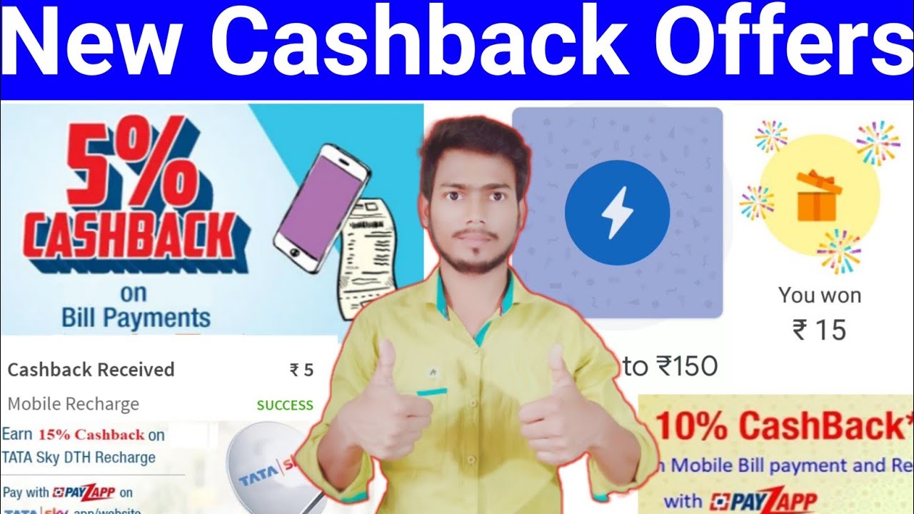 Today All New Cashback Offers😱🔥Google pay offer,Freecharge Offer,DTH Recharge,PayZapp Cashback Offer