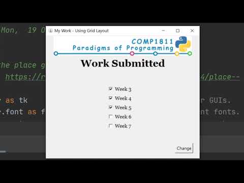 Python 040 - Using the place layout
