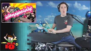 Video thumbnail of "Anamanaguchi - Airbrushed On Drums!"