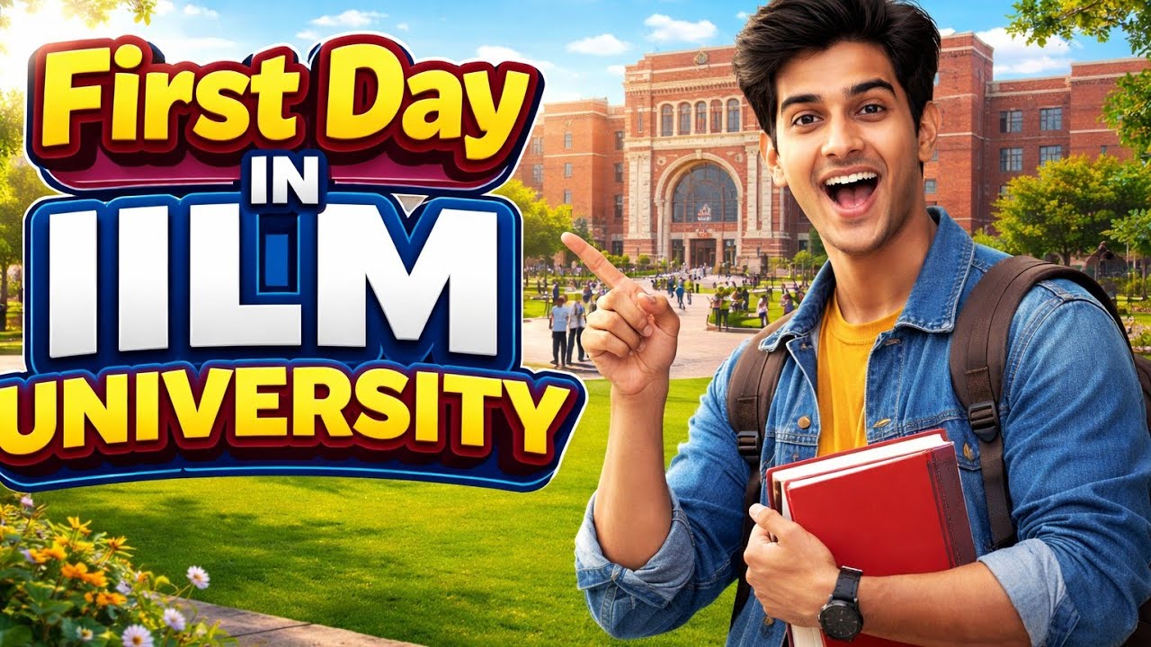 💥 NEW Journey Start || IILM COLLEGE OREANTION  DAY 🥳 💐 First day in College 