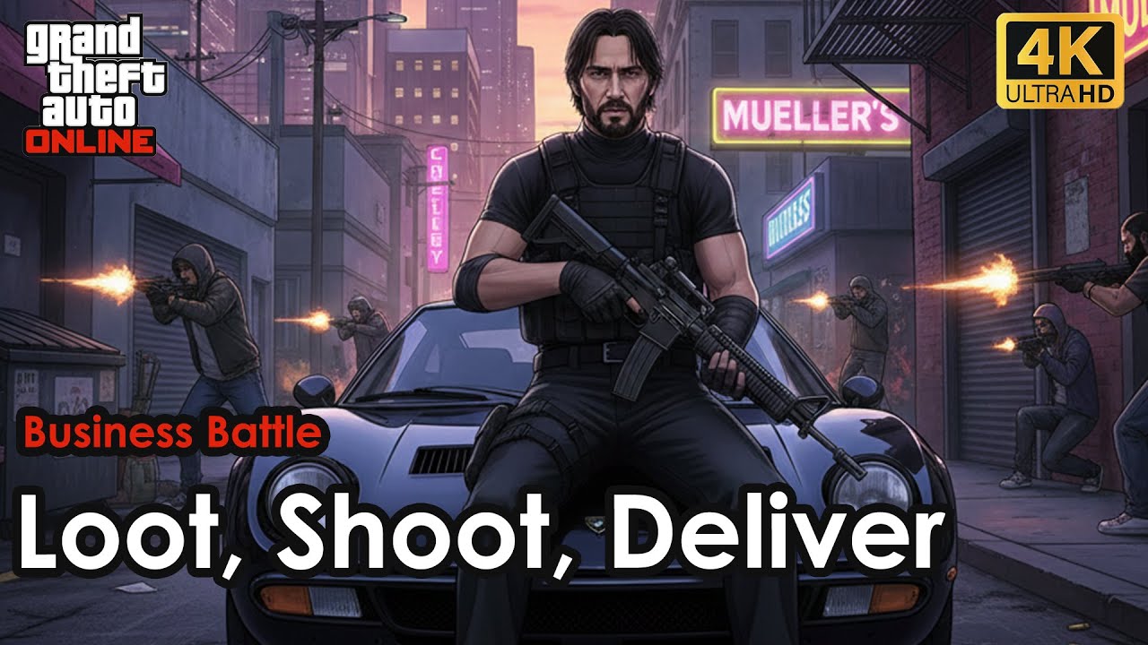 How to Make Money in GTA Online | Business battle | 4K