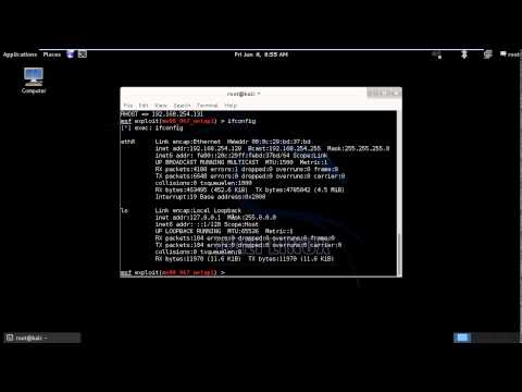 Hacking XP using METASPLOIT (Hacker Vision - 01)