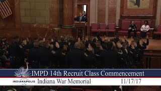 IMPD 14th Recruit Class Commencement