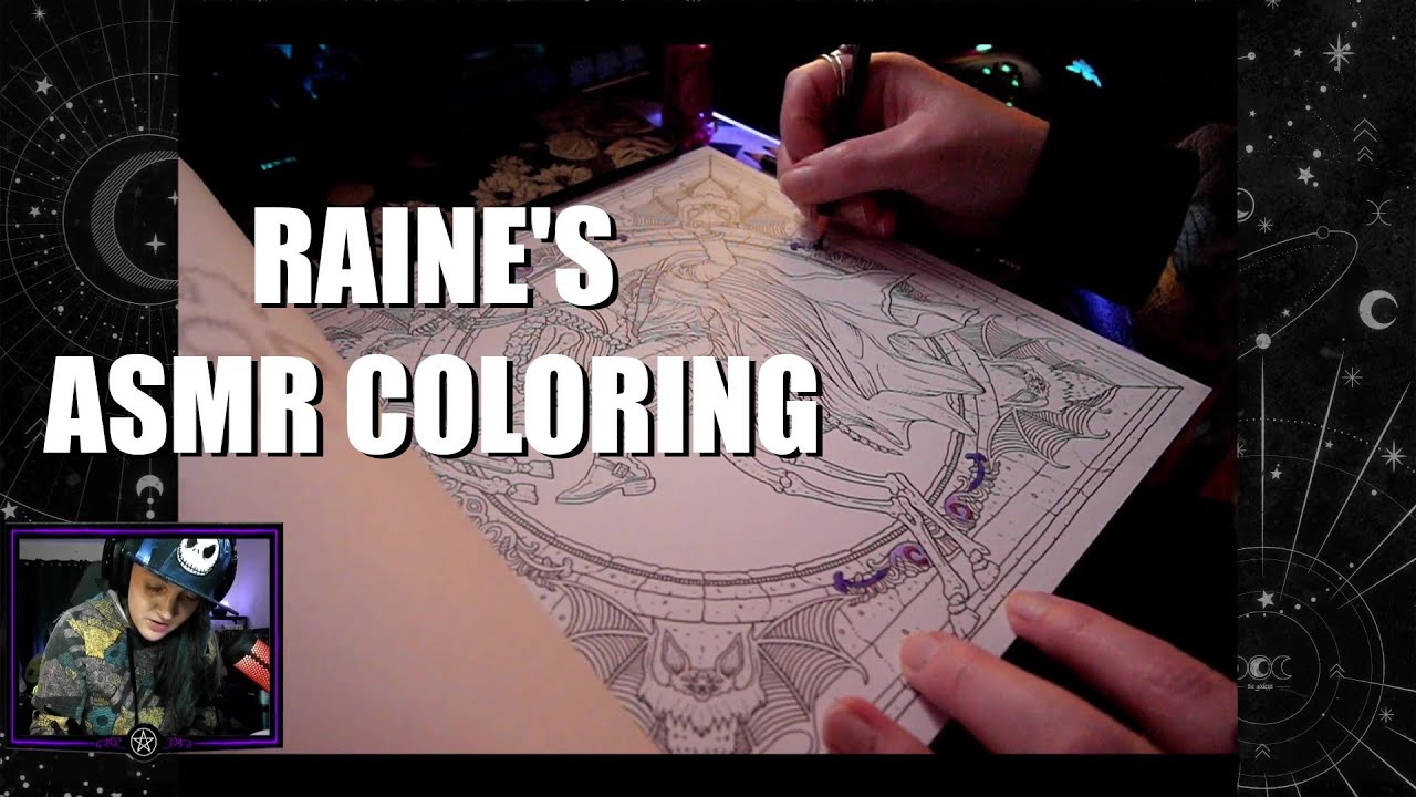 ASMR Coloring - YouTube