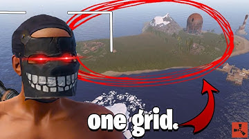 I DOMINATED a One Grid Server with the BEST RUST CHEATS..