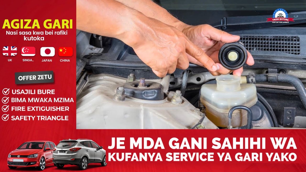 JE UNAFAHAMA MUDA SAHIHI WA KUFANYA SERVICE YA GARI LAKO / SOLUTION IG@ magari_chapchap 