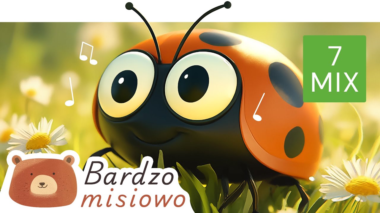 Mix piosenek 🐻 - Biedroneczko mała 🐞🐞🐞